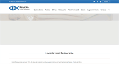 Desktop Screenshot of llansola1921.com